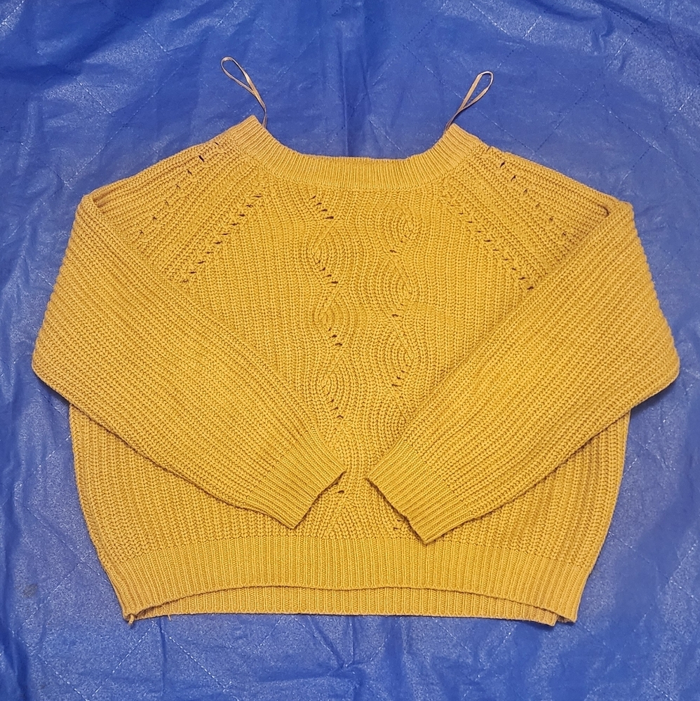 Cozy Mustard Sweater